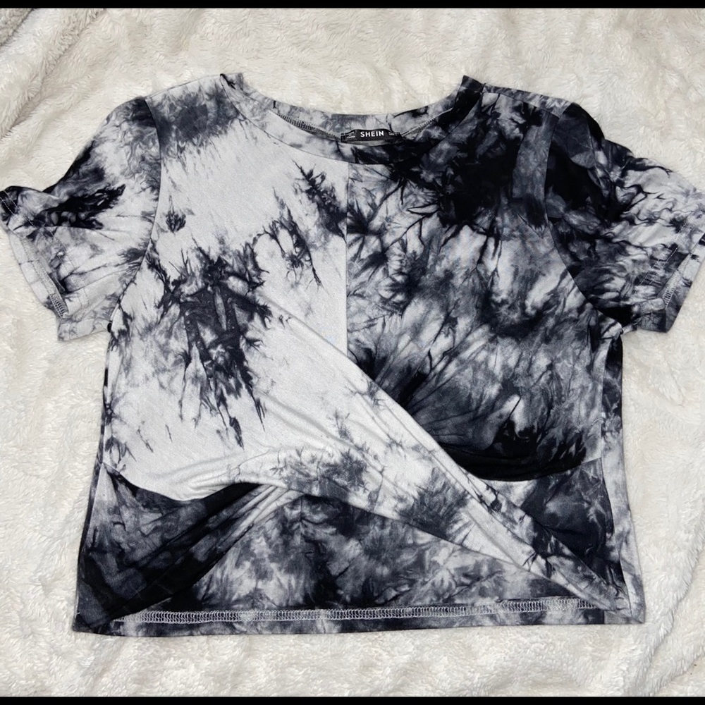 Tie dye crop top